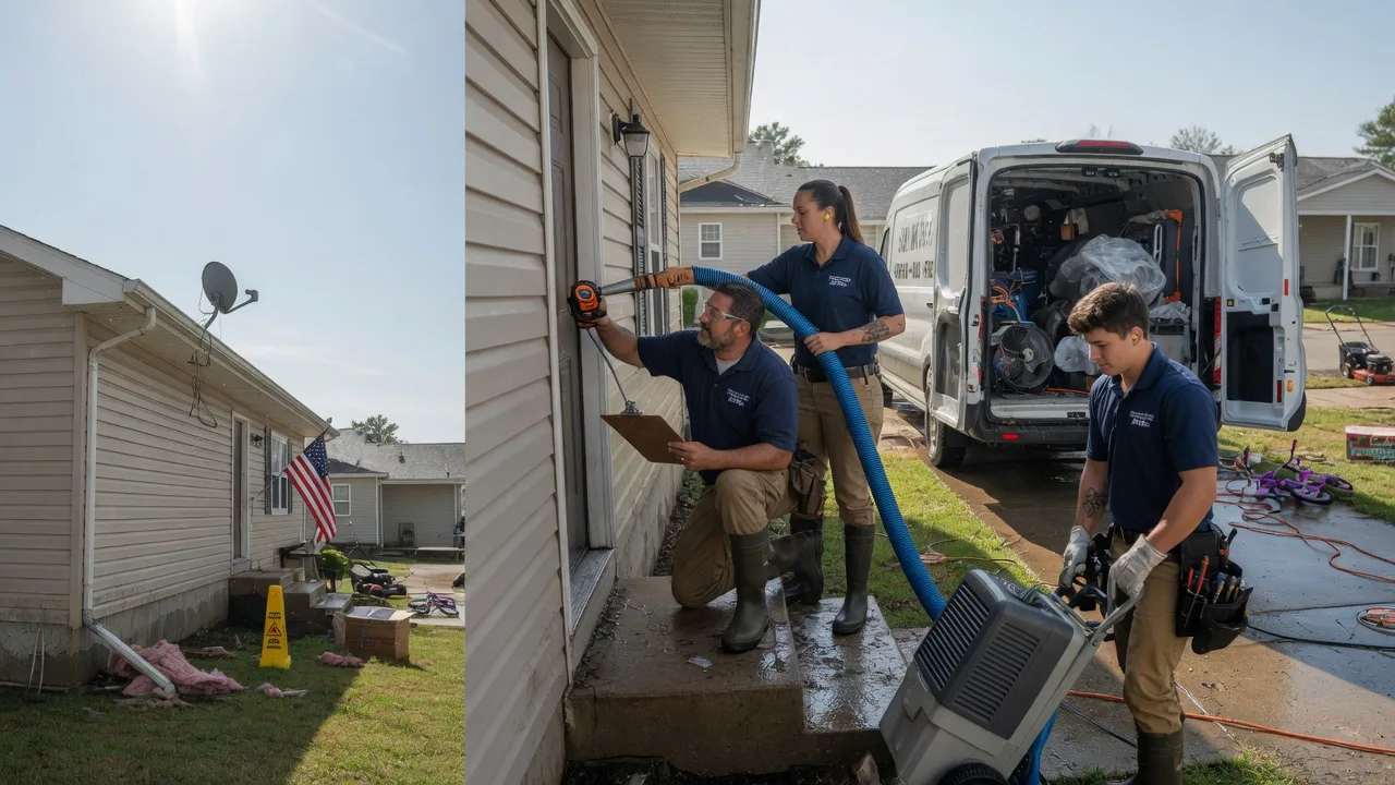 Ceiling Water Damage Restoration in Smoot, WY near me